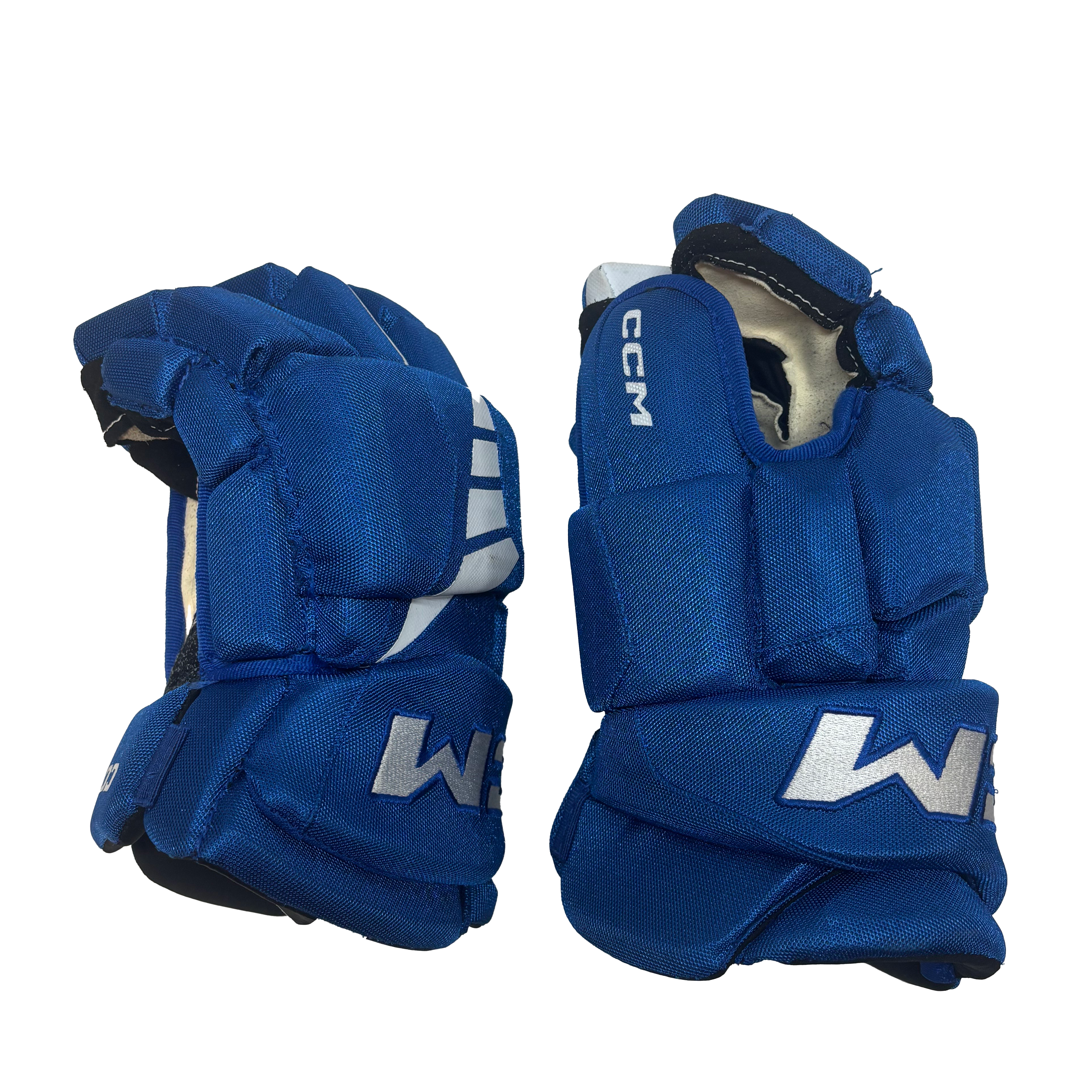 CCM HGJSPP - Gant de hockey Pro Stock d'occasion (bleu)